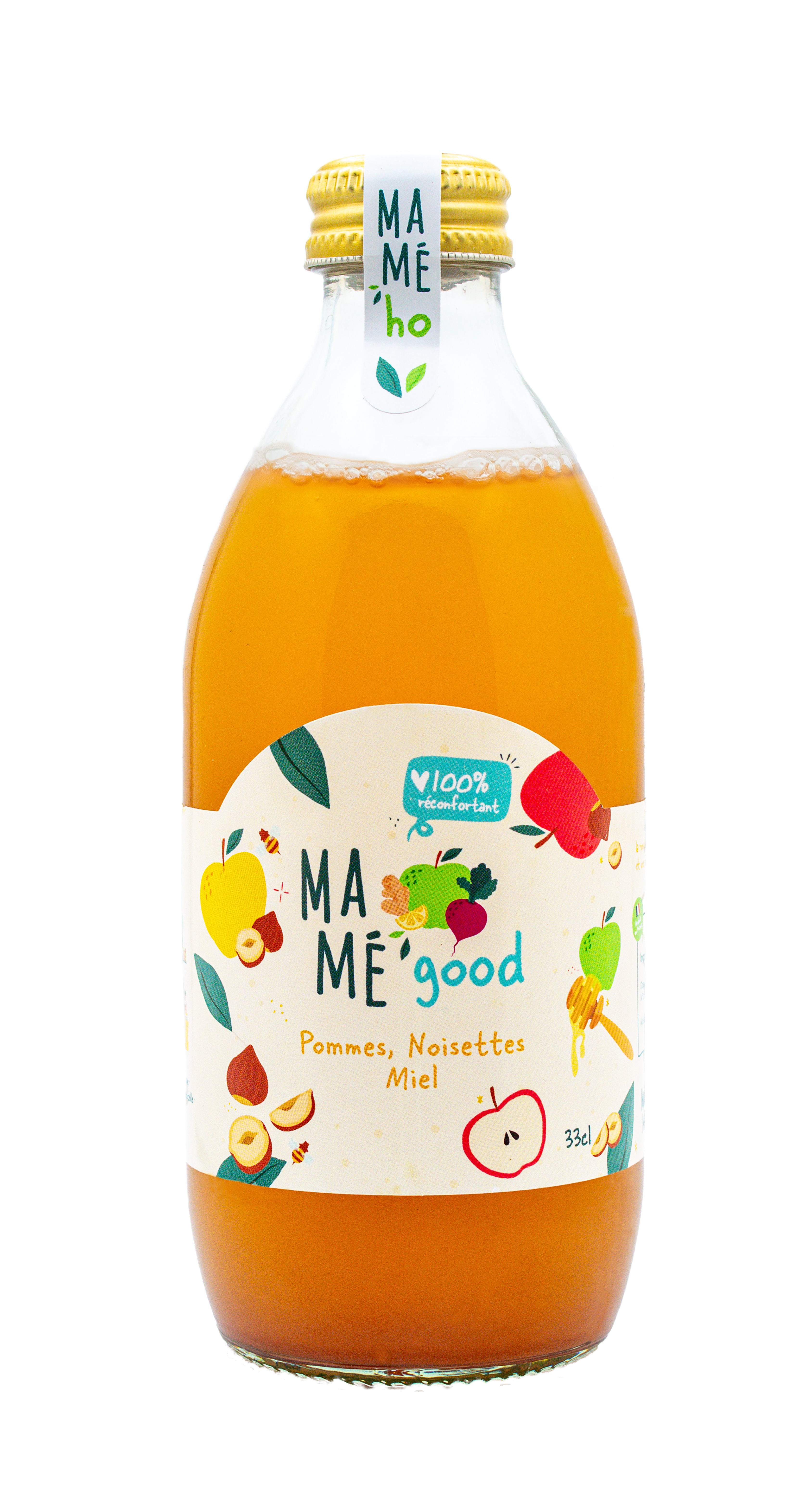 Jus Pommes Noisettes Miel 33cl Mameho